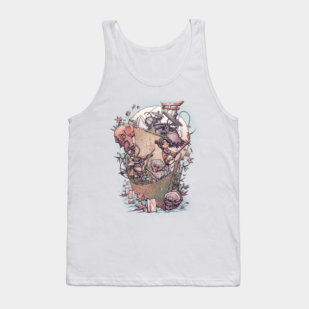 Kubo's Legend Tank Top by TaylorRoseMakesArt